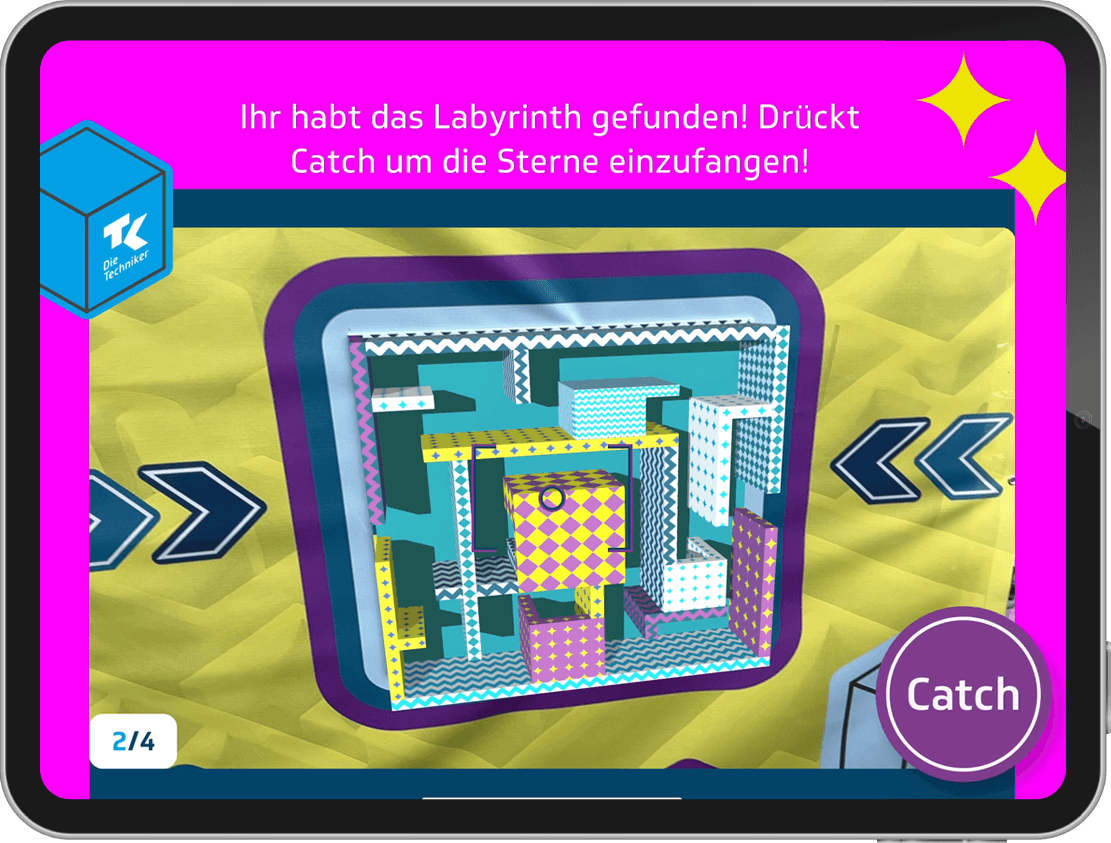 3D-R&auml;tsel in Augmented Reality mitten im Labyrinth